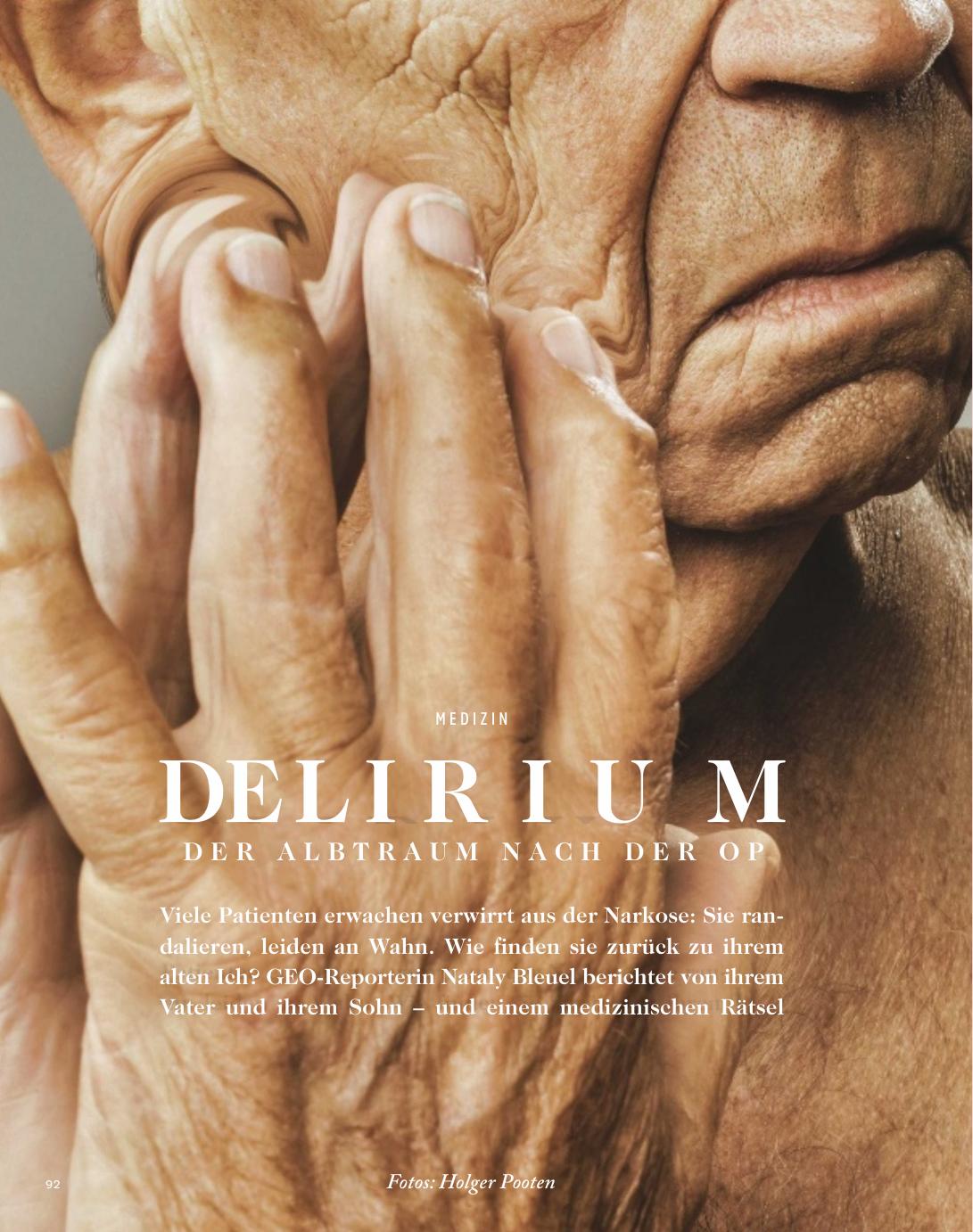 Delirium – Der Albtraum nach der OP