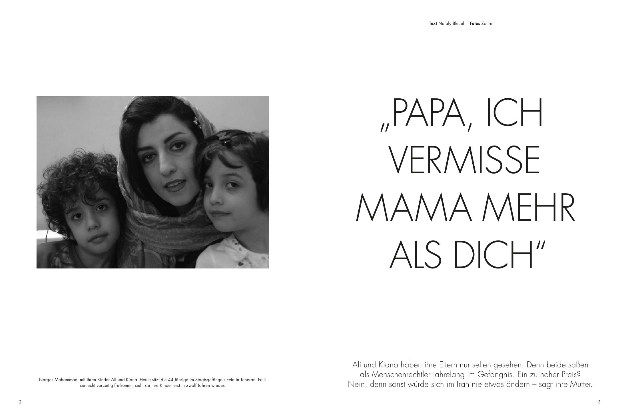 Papa, ich vermisse Mama mehr als dich